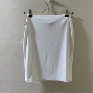 AYM Studio White Bodycon Skirt